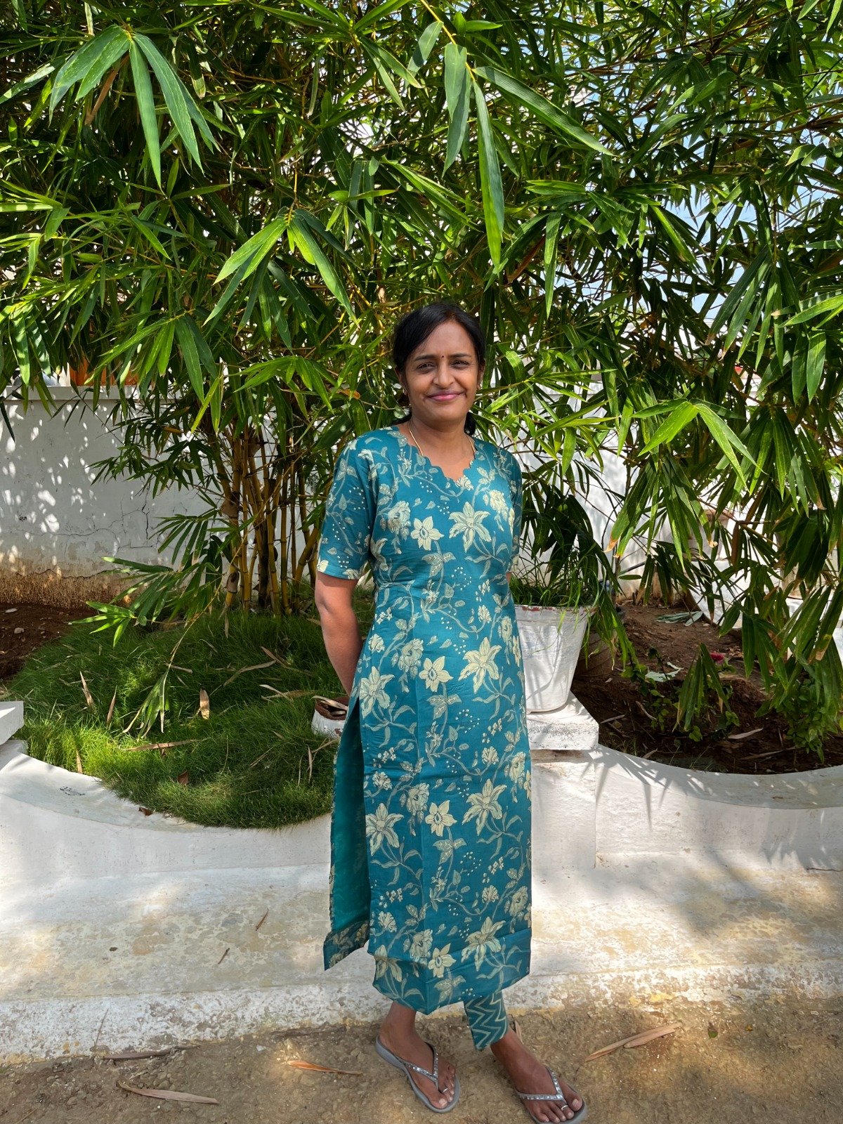 Green cotton cord sets