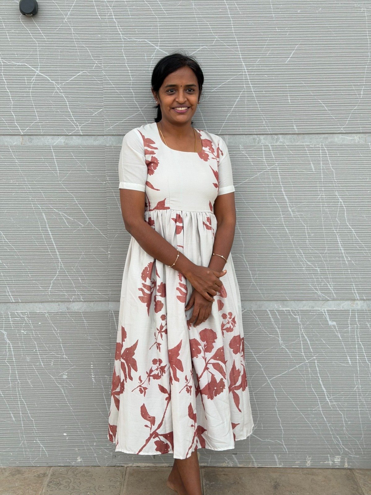 Misty wood maxi (with lining )