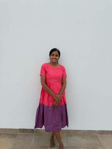 Pinky purple maxi (with lining )