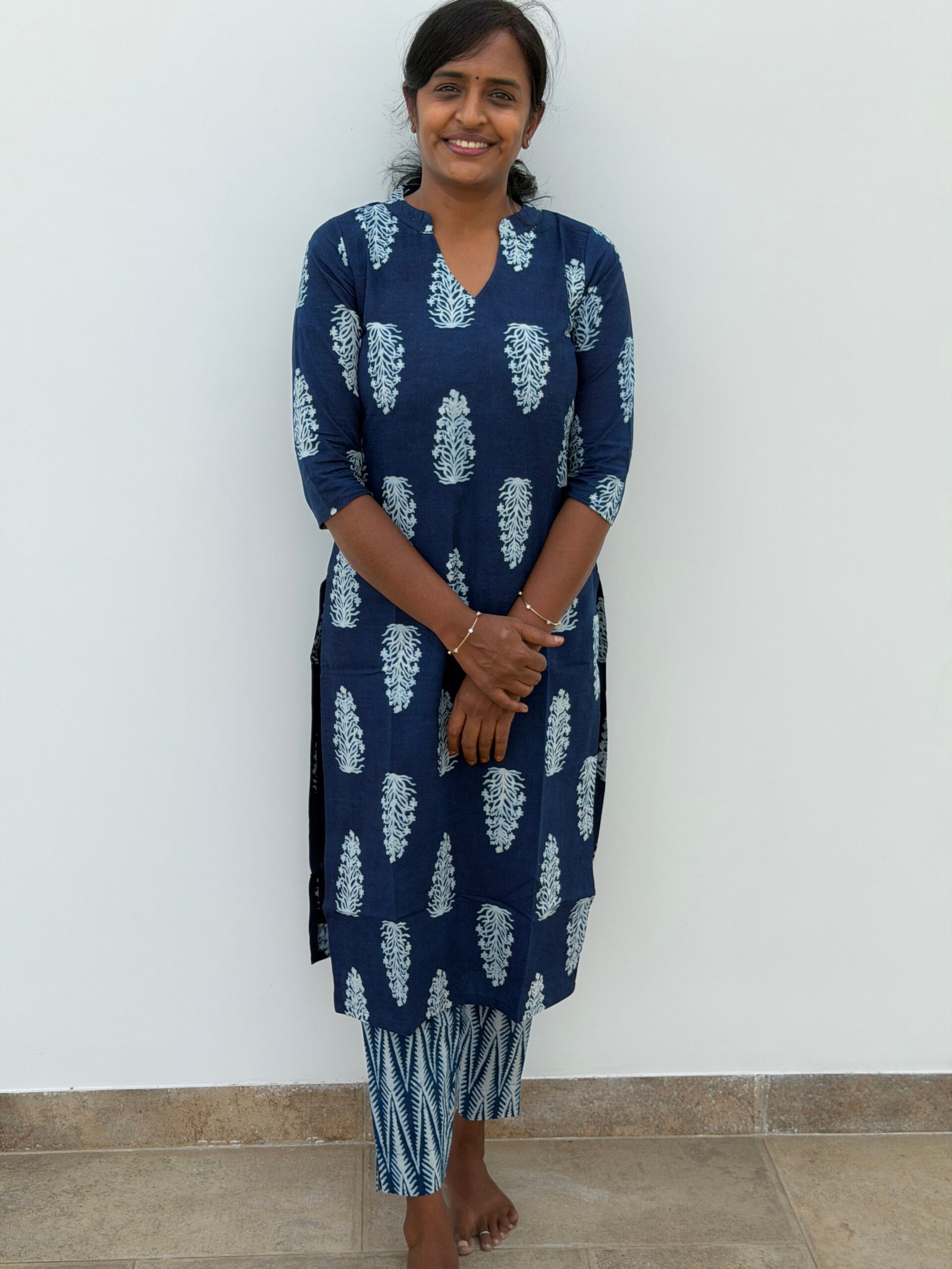 Summer Cotton Collection - Indigo Blue