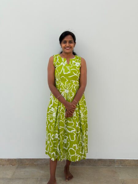 Summer Cotton Collection - Parrot Green